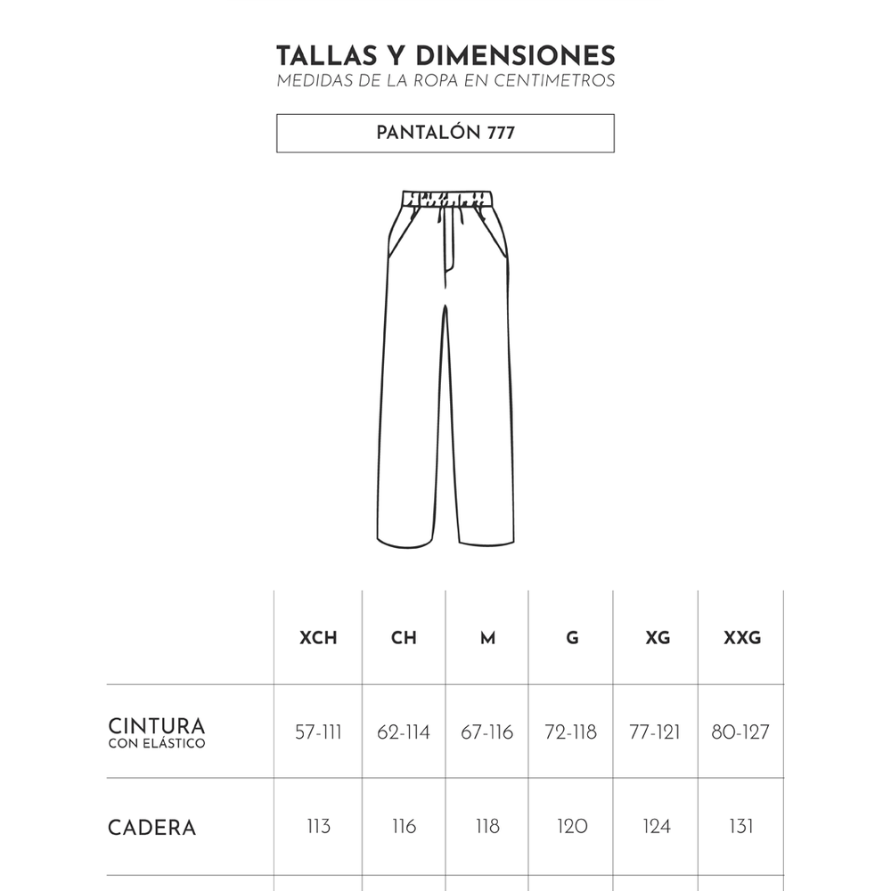 
                      
                        Pantalón 777 Unisex
                      
                    