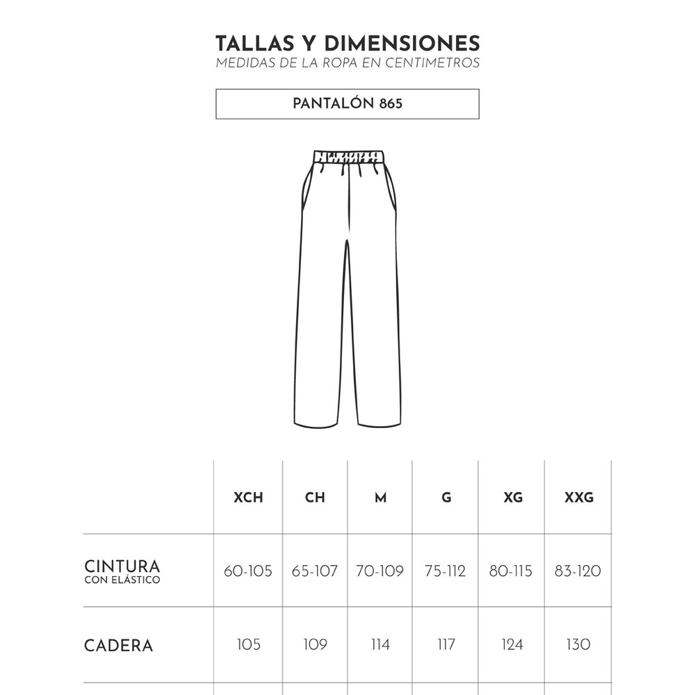 
                      
                        Pantalón 865 Unisex
                      
                    